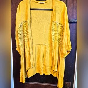 HOTOUCH, XXL, YELLOW, KIMONO